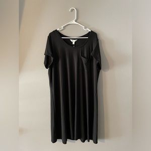 Black T-Shirt Dress